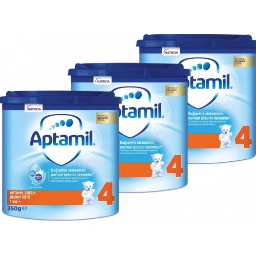 Aptamil 4 Akıllı Kutu Çocuk Devam Sütü 350 gr x 3 Adet