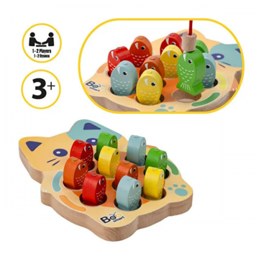 Bee Smart Balık Tutma Eğlenceli Montessori Motor Gelişimi Oyunu