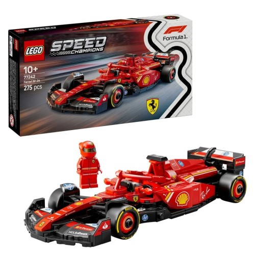 Lego 77242 Speed Champions Ferrari SF-24 F1 Yarış Arabası