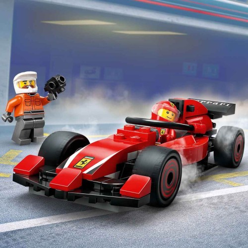 Lego 60443 City Ferrari Arabalı F1 Pit Stop ve Pit Ekibi