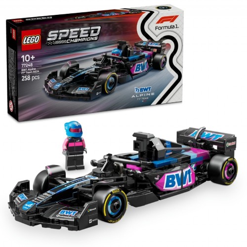 Lego 77248 Speed Champions BWT Alpine F1 Team A524 Yarış Arabası
