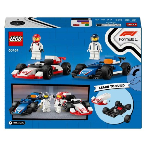 Lego 60464 City F1 Williams Racing ve Haas F1 Yarış Arabaları