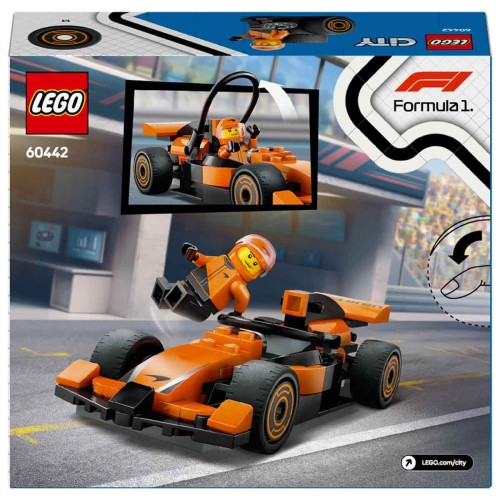 Lego 60442 City Mclaren Yarış Arabalı F1 Sürücüsü