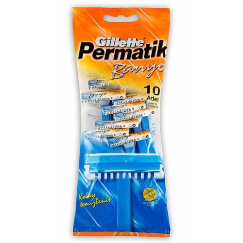 Gillette Permatik Banyo Kullan At Tıraş Bıçağı 10 lu