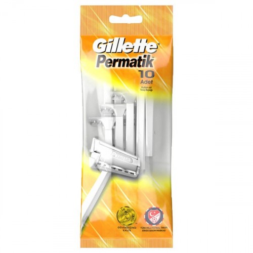 Gillette Permatik Kullan At Tıraş Bıçağı 10 lu