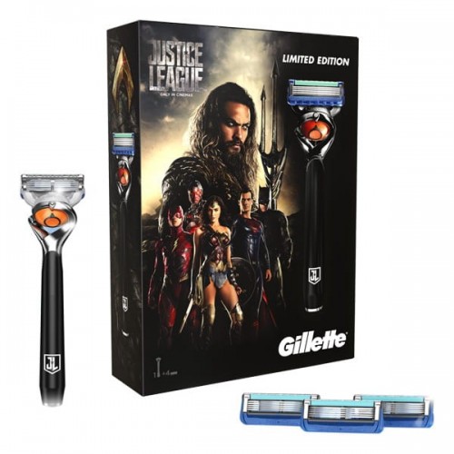 Gillette ProGlide Flexball Justice League Tıraş Makinesi + 4 Yedek