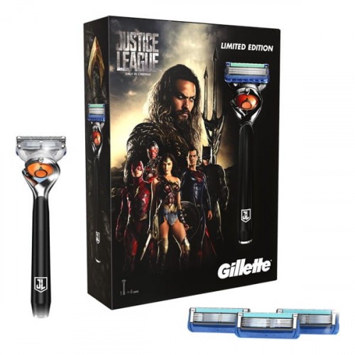 Gillette ProGlide Flexball Justice League Tıraş Makinesi + 4 Yedek
