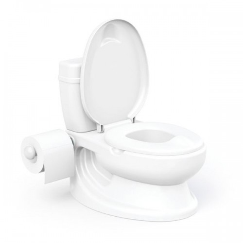 Happy Eğitici Klozet Sesli Işıklı Tuvalet Eğitimi Beyaz Lazımlık