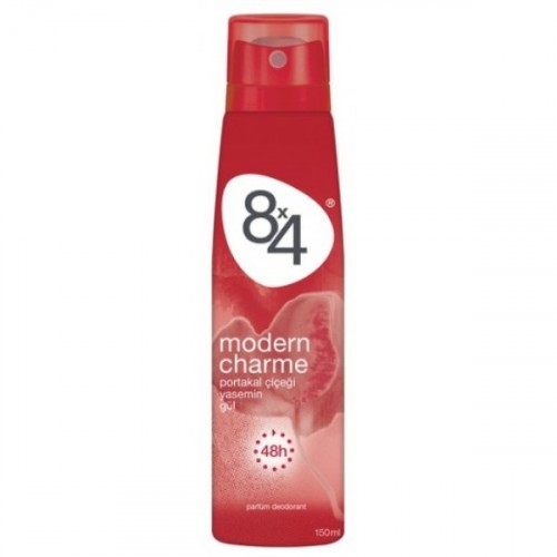 8x4 Modern Charme Pudrasız Kadın Deodorant 150 ml