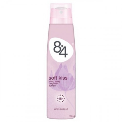 8x4 Soft Kiss Pudrasız Kadın Deodorant 150 ml