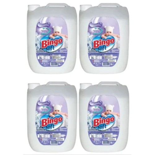 Bingo Soft Yumuşatıcı Sensitive 5 lt x 4 Adet