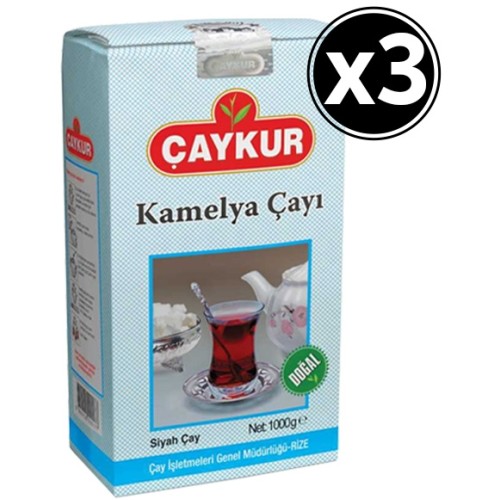 Çaykur Kamelya Çayı 1000 gr x 3 Adet Çaykur Kamelya Çayı 1000 gr x 3 Adet