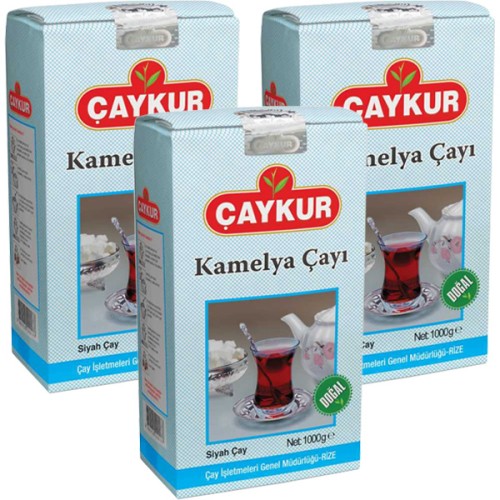 Çaykur Kamelya Çayı 1000 gr x 3 Adet Çaykur Kamelya Çayı 1000 gr x 3 Adet
