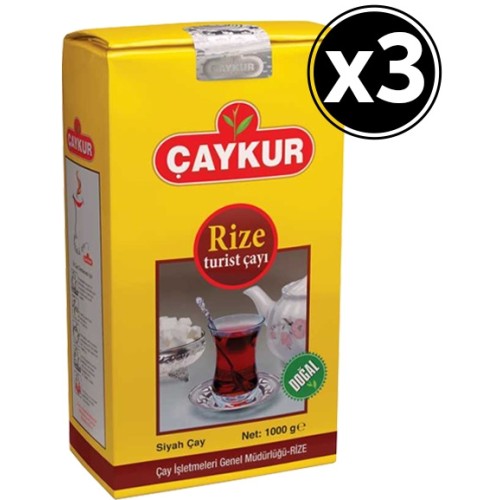 Çaykur Rize Turist Çayı 1000 gr x 3 Adet