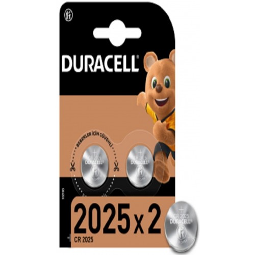 Duracell Düğme Pil 2025 2 li 3 Volt