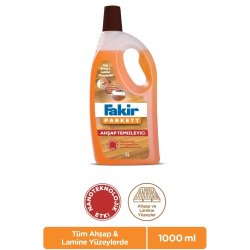 Fakir Parkett Nano Teknolojili Ahşap Temizleyici 1000 ml