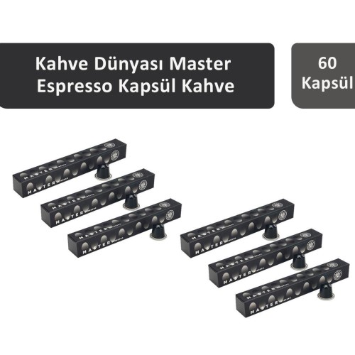 Kahve Dünyası Espresso Kapsül Kahve 10 lu x 6 Adet Kahve Dünyası Espresso Kapsül Kahve 10 lu x 6 Adet