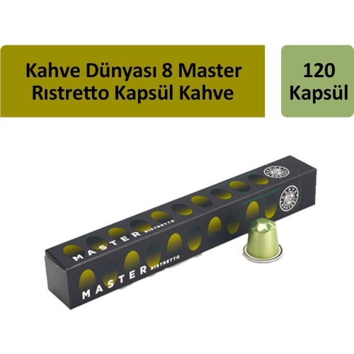 Kahve Dünyası Ristretto Kapsül Kahve 10 lu x 12 Adet Kahve Dünyası Ristretto Kapsül Kahve 10 lu x 12 Adet