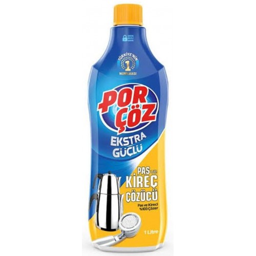 Porçöz Pas ve Kireç Sökücü 1000 ml