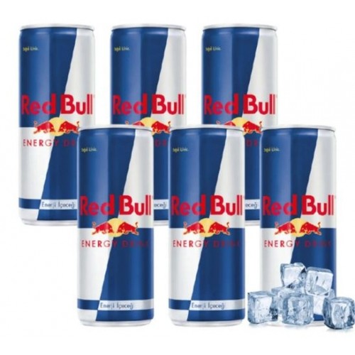 Red Bull Enerji İçeceği 355 ml x 6 Adet