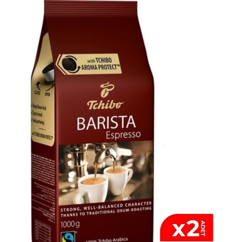 Tchibo Barista Espresso Çekirdek Kahve 1000 gr x 2 Adet Tchibo Barista Espresso Çekirdek Kahve 1000 gr x 2 Adet