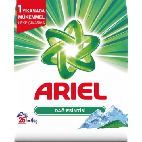 Ariel Toz Çamaşır Deterjanı Dağ Esintisi 4 kg