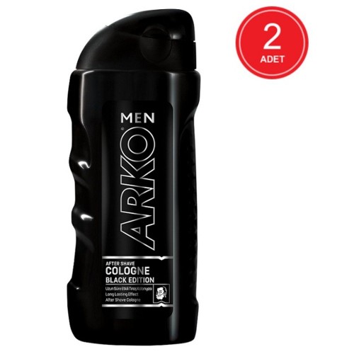 Arko Men Tıraş Kolonyası Black Edition 250 ml x 2 Adet