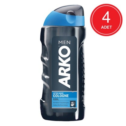 Arko Men Tıraş Kolonyası Cool 250 ml x 4 Adet