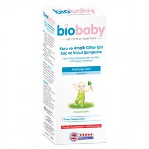 Biobaby Atopik Ciltler İçin Bakım Balmı ve Şampuan 300 ml 