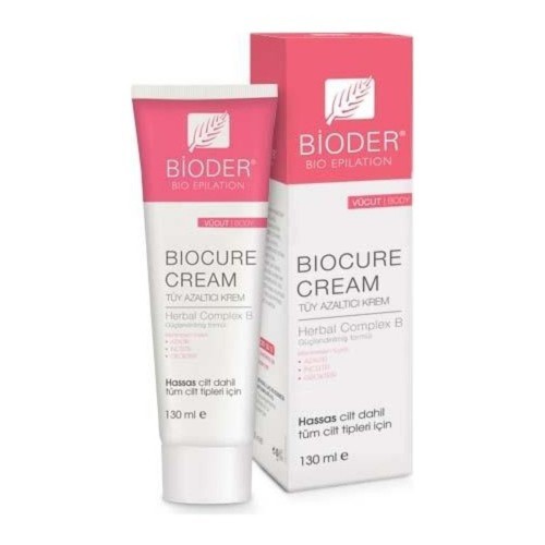 Bioder Biocure Tüy Azaltıcı Vücut Kremi 130 ml