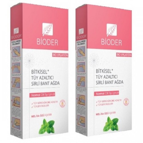 Bioder Epiten Melisa Normal Citler İçin Sirli Ağda Bandı 12li x 2 Adet Bioder Epiten Melisa Normal Citler İçin Sirli Ağda Bandı 12li x 2 Adet