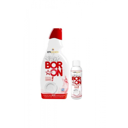 Boron Bulaşık Makinesi Deterjanı 820 ml + Boron Parlatıcı 110 ml