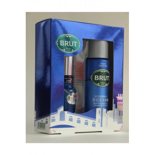 Brut Madalyon Ocean Edt 30 ml ve Deodorant 200 ml Erkek Bakım Seti