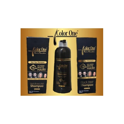 Color One Saç Siyahlaştırıcı Şampuan Boya 300 ml