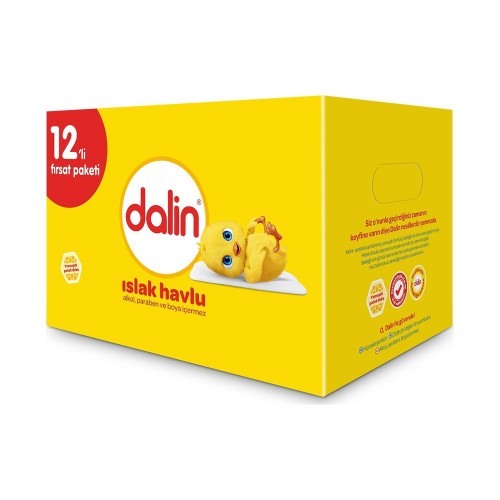 Dalin Klasik Islak Havlu 56 x 12 Adet (672 Yaprak)