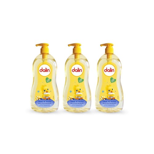 Dalin Rahatlatıcı Vanilya Kokulu Saç & Vücut Şampuanı 400 ml x 3 Adet
