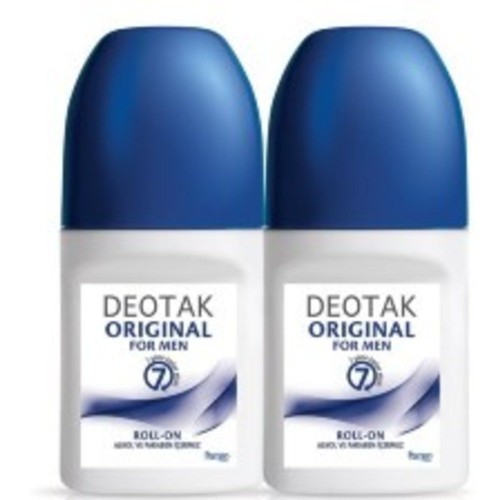 Deotak Original For Men Roll-On Deodorant 35 ml x 2 Adet