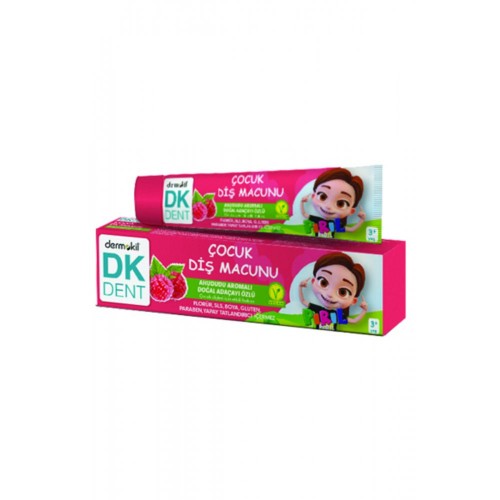 Dermokil Dk Dent Pırıl Ahududu Aromalı Çocuk Diş Macunu 50 ml