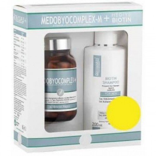 Dermoskin Medobiocomplex-E 60 Erkek Kapsül + Biotin Şampuan 200 ml
