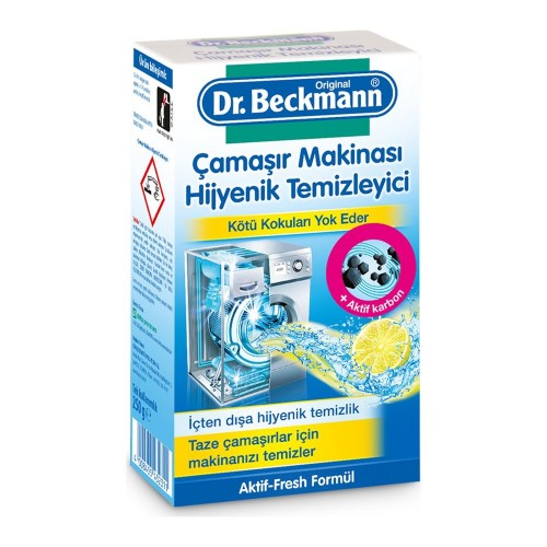 Dr. Beckmann Aktif Karbonlu Toz Çamaşır Makinesi Temizleyici 250gr 2li