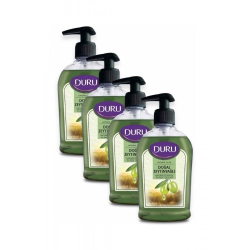 Duru Natural Olive Zeytinyağlı Sıvı Sabun 300 ml x 4 Adet
