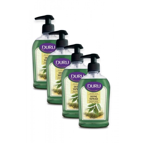 Duru Sıvı Sabun Natural Olive Defne Yaprağı 300 ml x 4 Adet