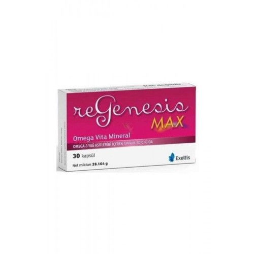 Exeltis Regenesis Max Omega 3 30 Kapsül