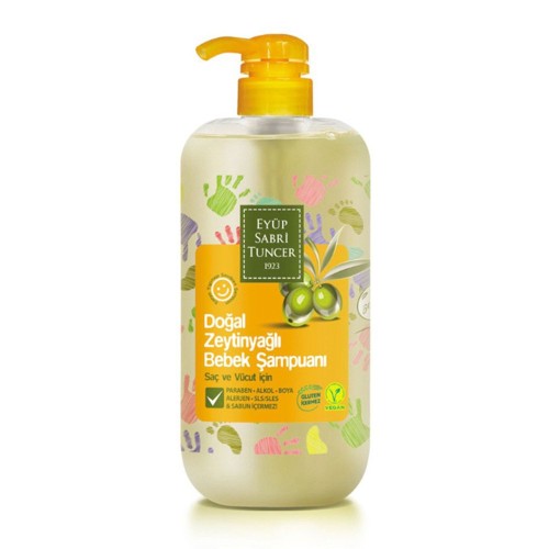 Eyüp Sabri Tuncer Bebek Şampuanı Zeytinyağlı 600 ml
