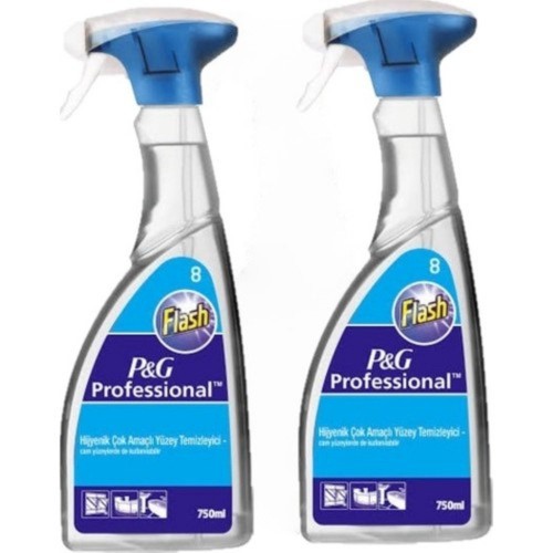 Fairy Flash Professional Sprey Yüzey Temizleyici 750 ml x 2 Adet