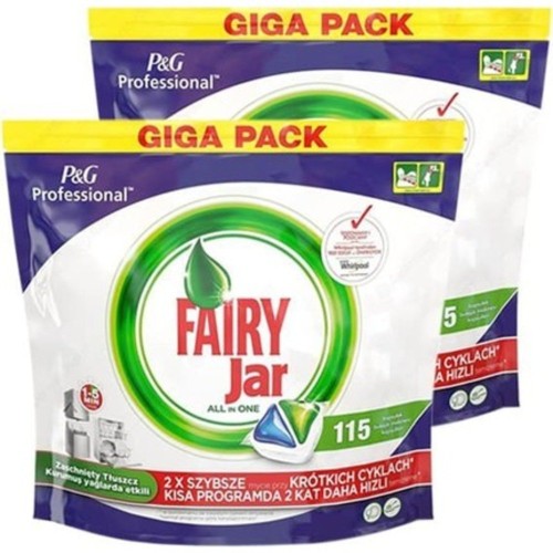 Fairy Jar Hepsi Bir Arada Kapsül 115 li (P&G Professional) x 2 Adet