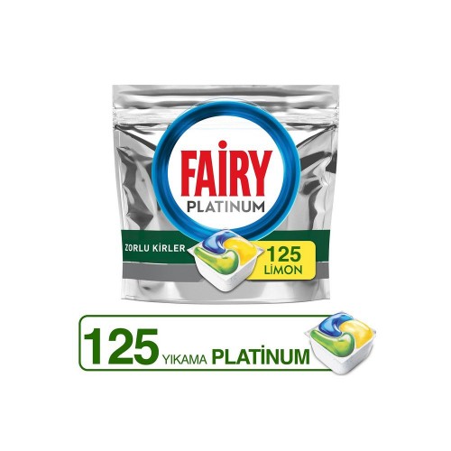 Fairy Platinum Bulaşık Makinası Kapsülü 125 li