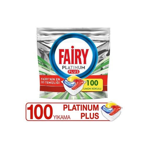 Fairy Platinum Plus Bulaşık Makinesi Kapsülü 100 lü