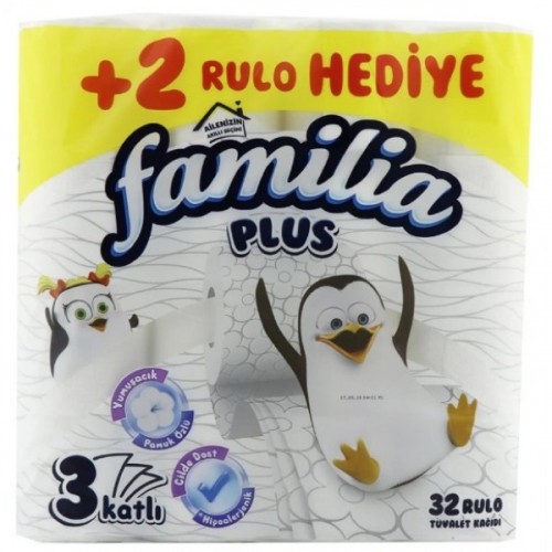 Familia Plus Tuvalet Kağıdı 3 Katlı 32 li