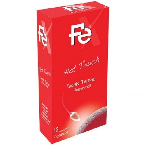 Fe Hot Touch Sıcak Temas Prezervatif 12 li